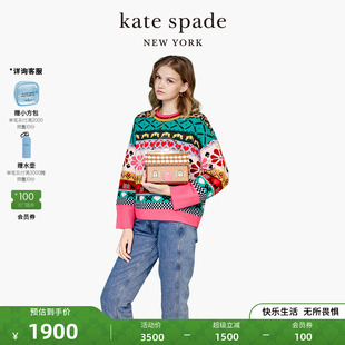 桃心四葉花費(fèi)爾島毛衣 kate spade Flower 2024新款 Spade