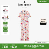 SLEEPWEAR浆果图案睡衣套装 kate 圣诞礼物 spade 2025新款