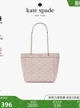 kate spade ks 小号老花单肩托特包轻奢