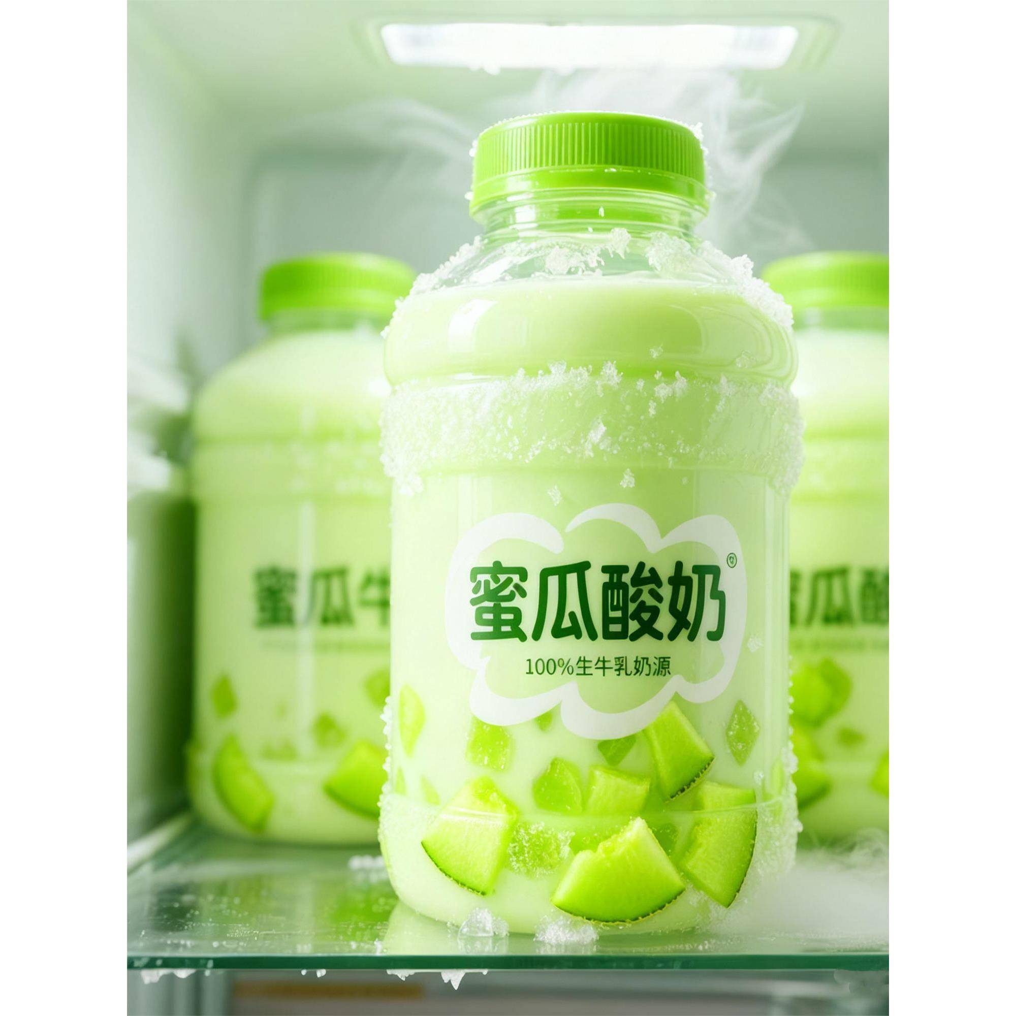 【商超爆款】蜜瓜味牛奶整箱哈密瓜牛奶215ml*12瓶早餐奶风味牛乳