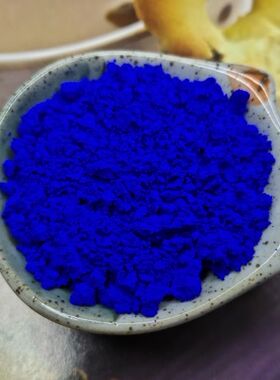群青蓝色80g进口佛青 颜料粉专用 矿物矿石 唐卡国画岩彩墨画彩绘