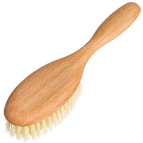 redecker tampico fiber hairbrush with oiled beechwood handle