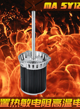 源头SY125L长轴高温马达耐180度纯铜线单相220V高温电机2极