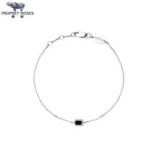 Onyx 0.05克拉方形钻石金链制奢华手链 红绳女士2023新款 redline