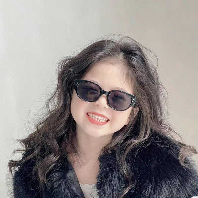儿童墨镜女童帅气防紫外线太阳镜