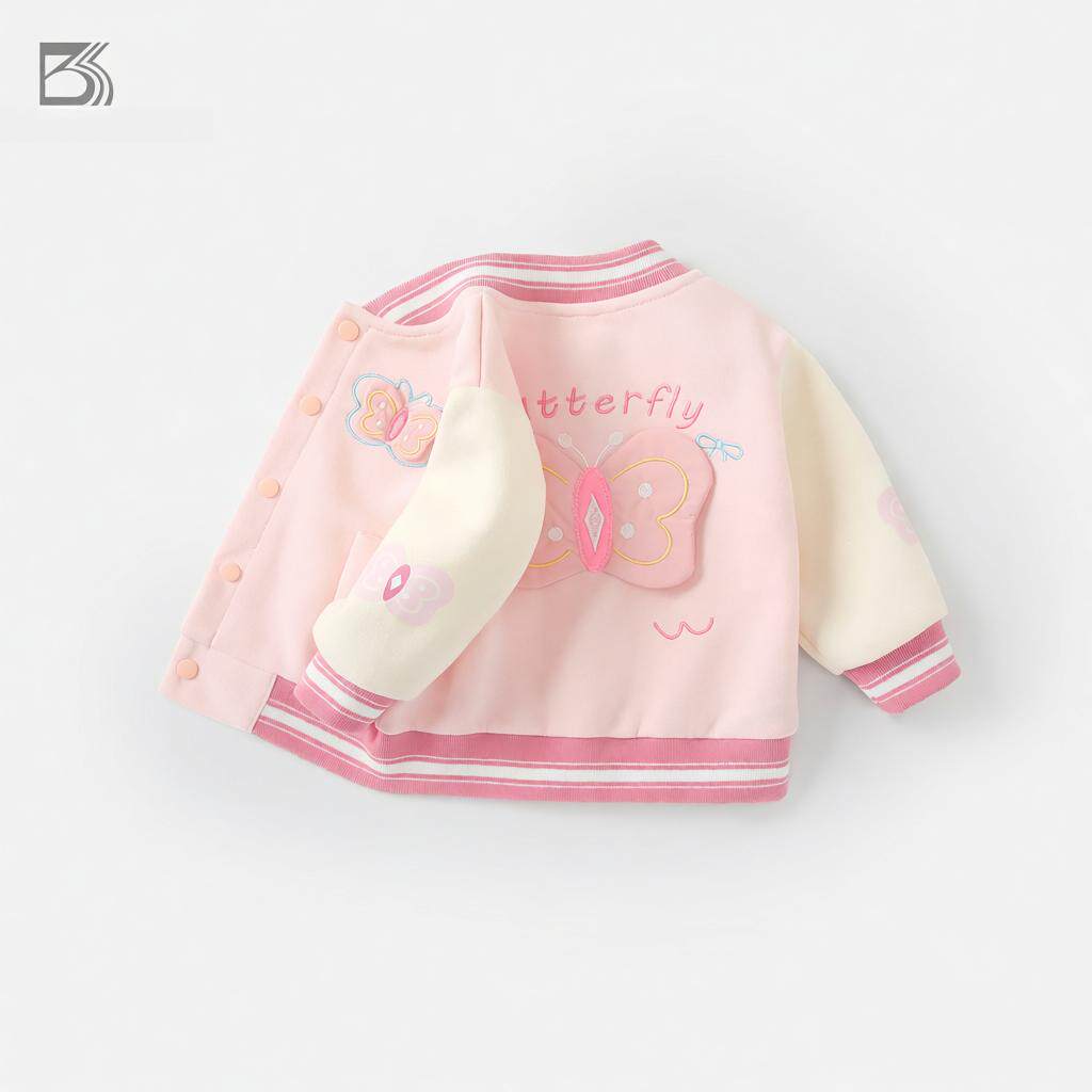 女童2026春季新款洋气棒球服外套