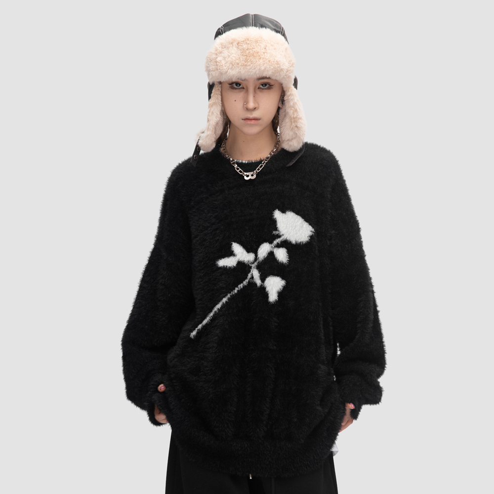 babugge圆领街头宽松美式