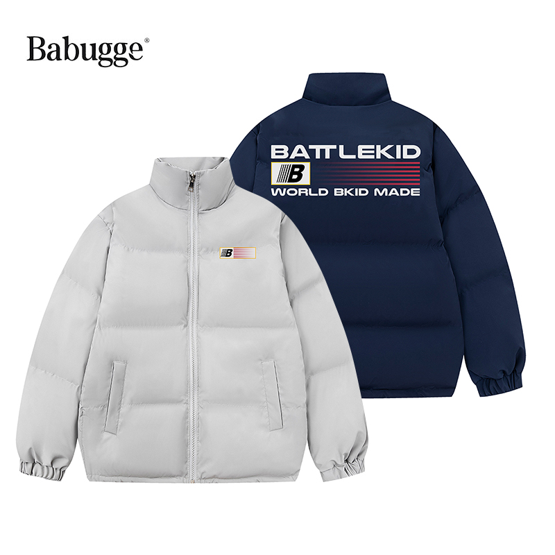 短款立领面包服情侣款冬季爆款