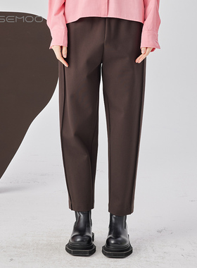 容子木ROSEMOO24年秋季新款温软紧实小脚裤RCL3KC428D