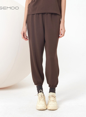 容子木ROSEMOO【商场同款】透气竹纤维收脚口运动长裤RMT2KP214B