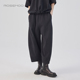 棉感针织宽松简约长裤 容子木ROSEMOO25春 商场同款 RSS1KC443D