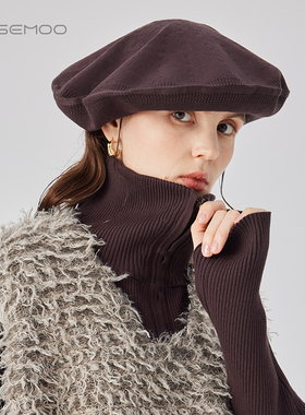 容子木ROSEMOO24年秋季新款亲肤舒适贝雷帽RCL3HP288B
