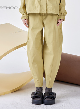 容子木ROSEMOO24年春新款清爽轻薄长裤RCL1KP304C