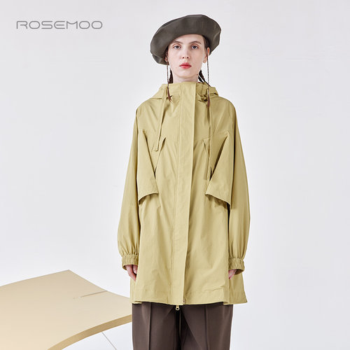24年春新款清爽轻薄中长款风衣