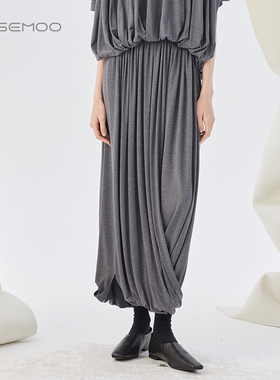 容子木ROSEMOO25秋【商场同款】含莫代尔垂坠感半裙RSS3QP131A