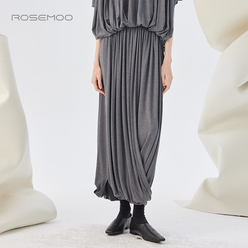 容子木ROSEMOO25秋【商场同款】含莫代尔垂坠感半裙RSS3QP131A