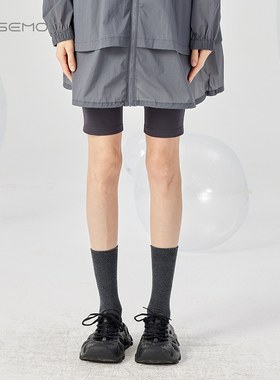 容子木ROSEMOO24年夏季新款柔软高弹针织骑行裤RCL2KP456D