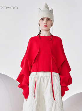 容子木ROSEMOO24年春新款轻量感高弹短开衫RCL1NP141A