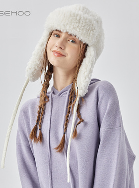 容子木ROSEMOO【商场同款】温暖亲肤雷锋帽RMT4HP277B