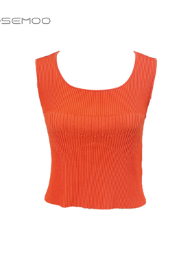 容子木ROSEMOO25秋【商场同款】亲肤干爽U领背心吊带RSS3EP247B