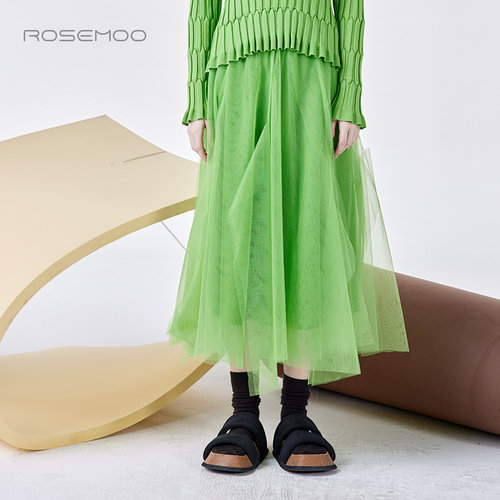 24年春新款垂顺轻盈感纱裙