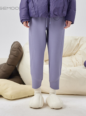 容子木ROSEMOO【商场同款】棉感微弹收脚口运动小脚裤RMT4KC211B