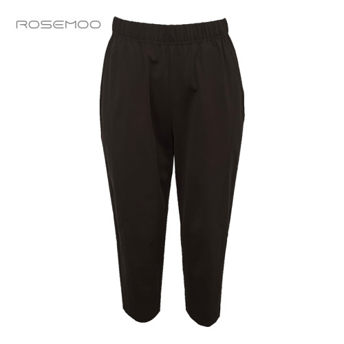 容子木ROSEMOO25夏【商场同款】微弹略宽松松紧腰长裤RSS2KP112A