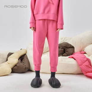 RMT4KC411D 柔软双层针织小脚裤 容子木ROSEMOO 商场同款