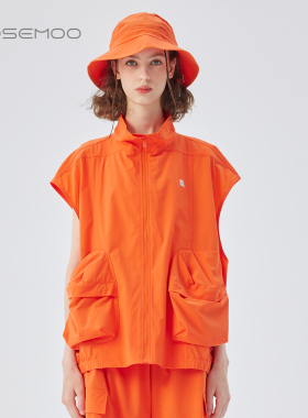 容子木ROSEMOO25秋【商场同款】挺阔质感大口袋马甲RSS3AP289B