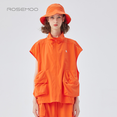 容子木ROSEMOO25秋【商场同款】挺阔质感大口袋马甲RSS3AP289B