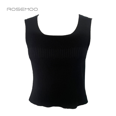 容子木ROSEMOO25秋【商场同款】亲肤方领百搭背心吊带RSS3EP244B
