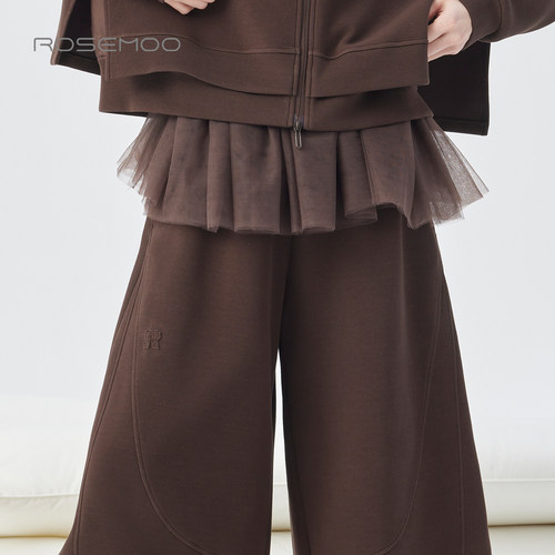 容子木ROSEMOO25冬【商场同款】网纱松紧腰短款蓬蓬裙RSS4QP274B