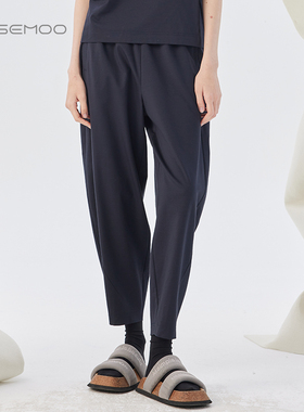 容子木ROSEMOO25秋【商场同款】微弹针织松紧腰小脚裤RSS3KP108A