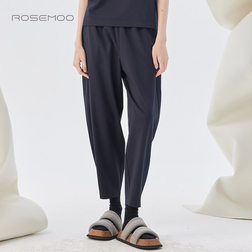 容子木ROSEMOO25秋【商场同款】微弹针织松紧腰小脚裤RSS3KP108A