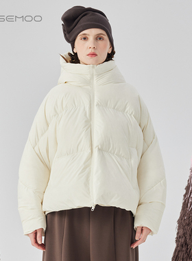 容子木ROSEMOO24年冬季新款轻量感宽松羽绒服RCL4YP116A