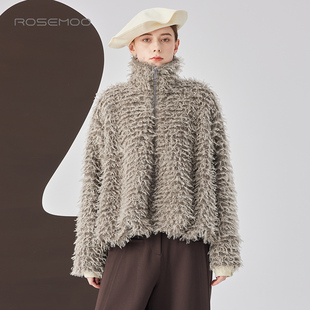 容子木ROSEMOO24年秋季 宽松亲肤百搭外套RCL3WP435D 新款