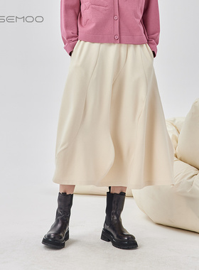 容子木ROSEMOO【商场同款】微弹针织半裙RMT4QP107A