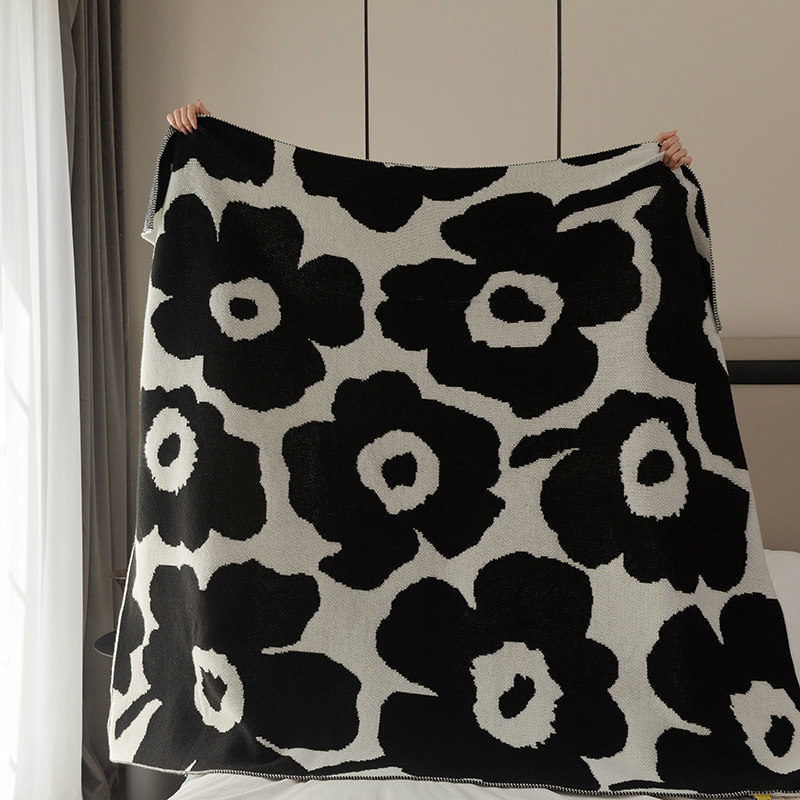 unclebomb北歐午睡針織毯四季