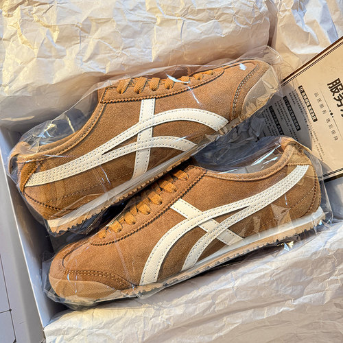 鬼家巨好看德训鞋女款棕色秋季限定2025新款真皮运动减震阿甘鞋男