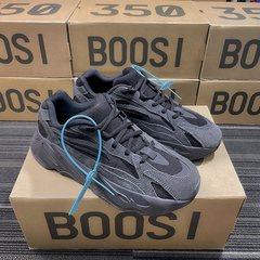 大王椰子700v2黑武士男鞋2024新款增高厚底休闲老爹鞋女OG YEEZY