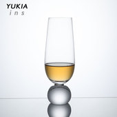 {天高无极 皂幕苍苍一圆磐}中古vintage北欧玻璃杯水晶酒杯香槟杯