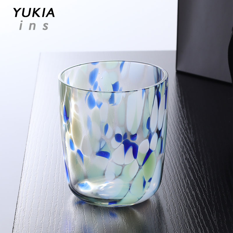 雪浅杯子控硝子限定洋酒杯中古