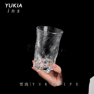 {江流杯 宛转绕芳甸 月照花林皆似霰}中古杯威士忌杯饮料杯啤酒杯