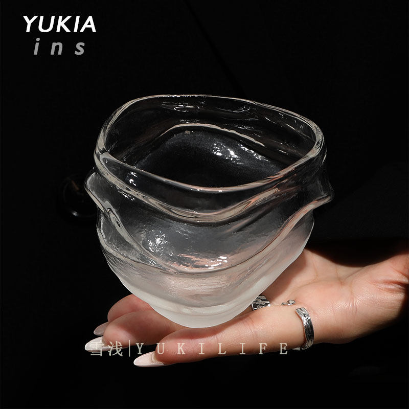 {风吹云在 正是年华好处}云想衣裳杯 中古VINTAGE酒杯玻璃杯杯子