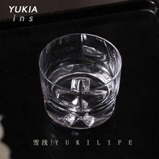 雪浅中古杯 水晶ins YUKI店主自用酒杯威士忌杯伴手礼洋酒杯子日式