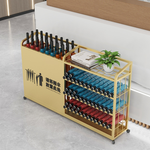 雨伞架酒店商用大容量大堂雨伞收纳架教室公司雨伞沥水存放置物架