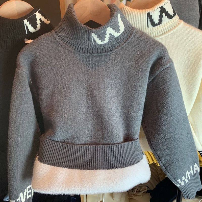 儿童毛衣男童高领秋冬加绒加厚冬季打底韩版纯色中大童针织一体绒,运动/瑜伽/健身/球迷用品,情侣装泳衣,淘宝优惠券,粉丝福利购,淘宝优惠卷