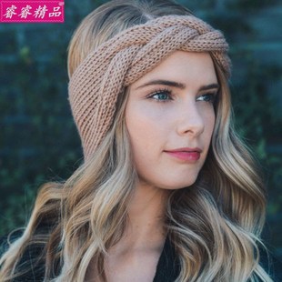 women European American new winter ladies hairband欧美女发箍