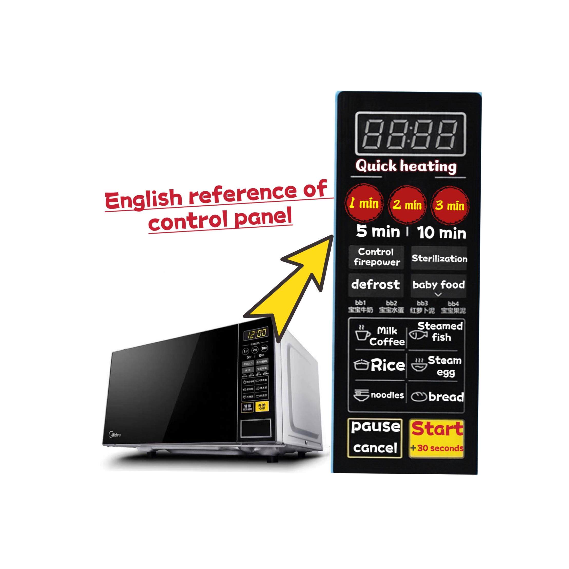 esthetical 20L microwave oven multifunctional 英文版微波炉
