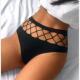 cutout fishnet Sexy hole women 运动女三角裤 sports briefs